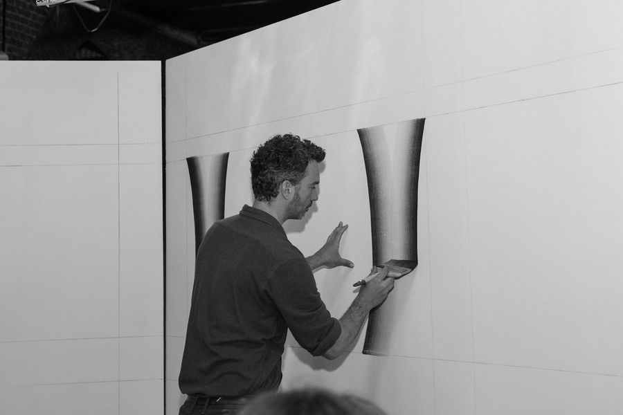 Calligraphic show. Job Wouters & Gijs Frieling